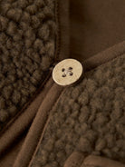 NBNJONO Gilet sans manches en sherpa bébé — Lil' Atelier — Teak — autre vue 4 | Appart 17 Bruxelles