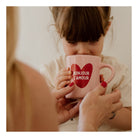 Mug céramique à message — Atelier Wagram — Bonjour l'amour — autre vue 3 | Appart 17 Bruxelles