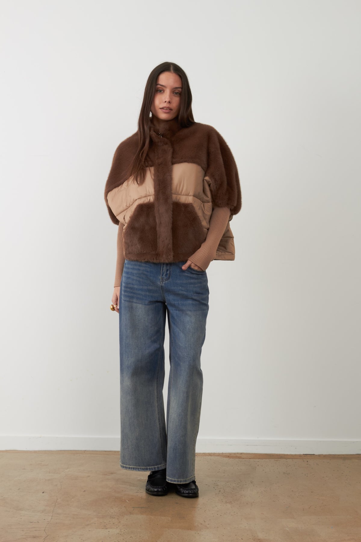 ZENIA Veste — Chocolat — vue 2