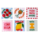 Sous-verre Dolce far Niente — ATELIER PISTACHE — Assortis — packshot | Appart 17 Bruxelles