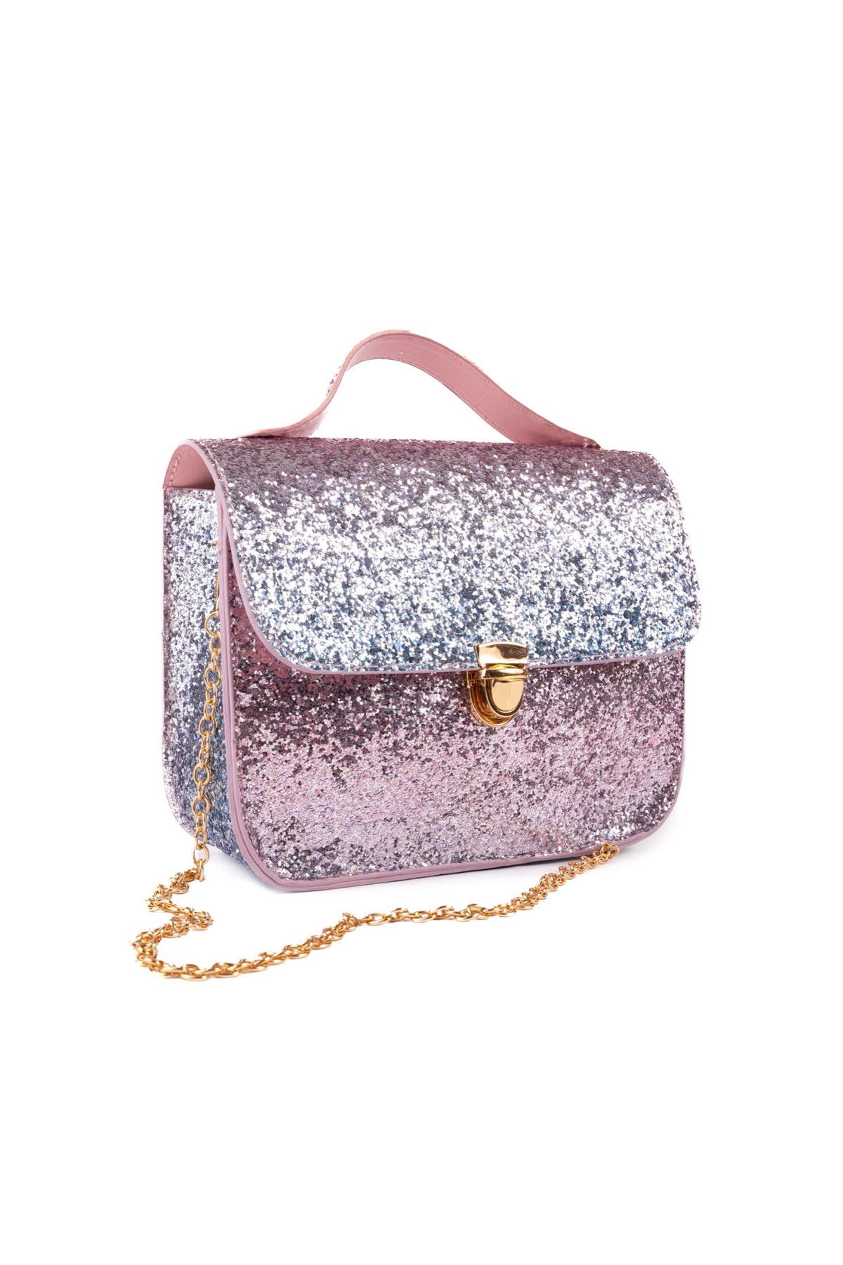Sac à main pailleté ou sac cœur bandoulière — Great Pretenders — Skyline Sparkle Party — packshot | Appart 17 Bruxelles