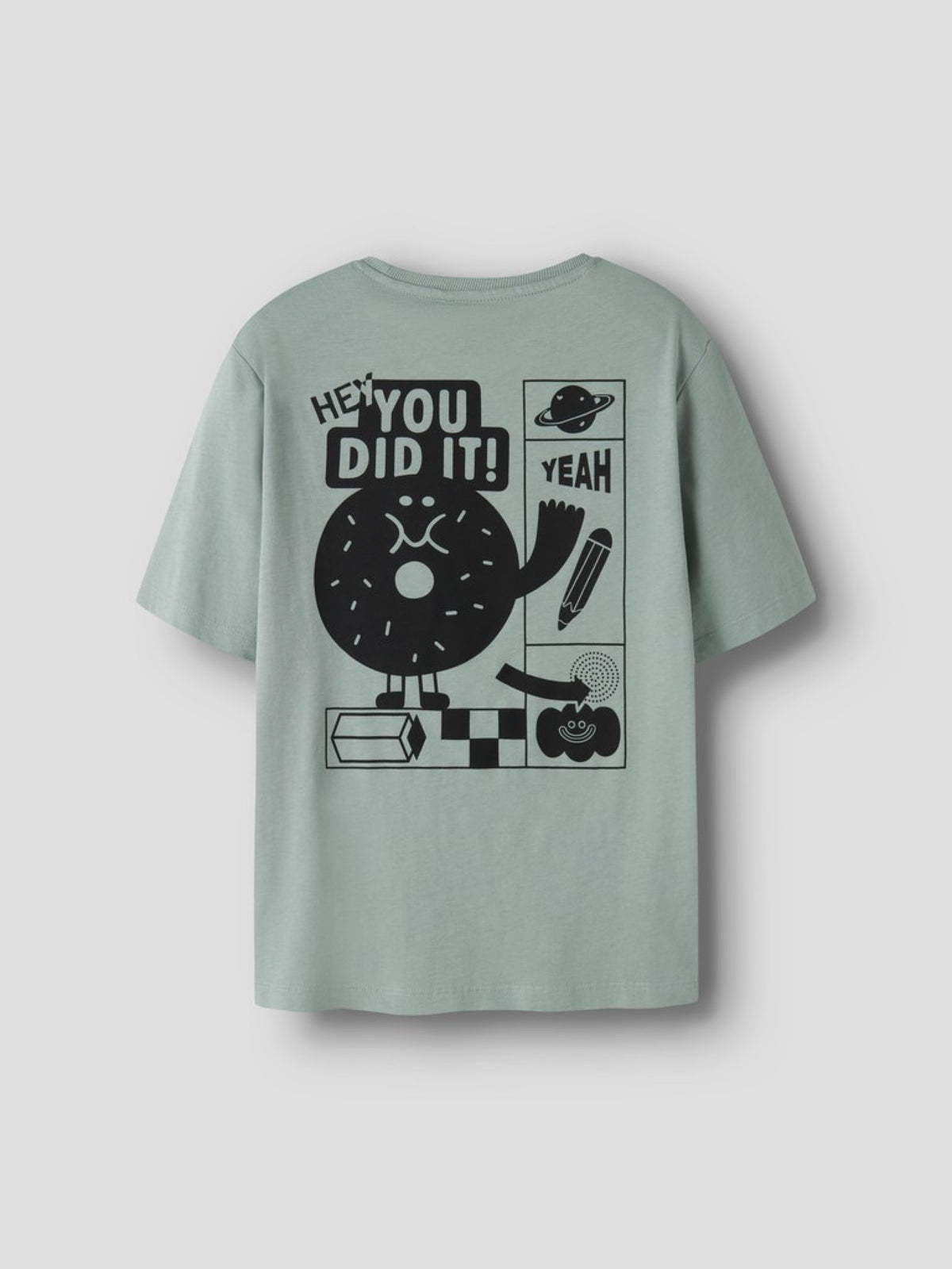 NKMKNASO T-shirt « You did it! » garçon — name it — Green Milieu — autre vue 3 | Appart 17 Bruxelles