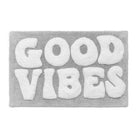 Tapis de bain « Good Vibes » tufté main — Vert sauge — vue 3, Vert sauge | Appart 17