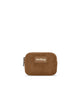 Hindbag Lili Porte-monnaie zippé, velours, tartan ou effet laine — Hindbag — Velours macchiato — packshot | Appart 17 Bruxelles