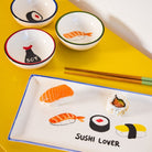 Plateau à sushis « Sushi Lover » — ATELIER PISTACHE — Sushi Lover — en situation | Appart 17 Bruxelles
