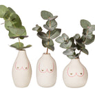 Vases Girl Power — Lot de 3 — Sass & Belle — avec fleurs | Appart 17 Bruxelles
