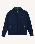 SENONCHE Veste polaire double face sherpa et micropolaire — FAGUO — Bleu foncé — packshot 8 | Appart 17 Bruxelles