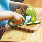 Couteau de cuisine pour enfant avec protège-doigts — Chefclub Kids — Vert — autre vue 3 | Appart 17 Bruxelles