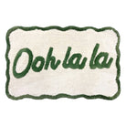 Tapis de bain « Ooh La La » festonné — Rose & rouge — vue 3, Rose & rouge | Appart 17