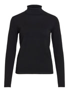 VIMALU Pull col roulé — Black Beauty