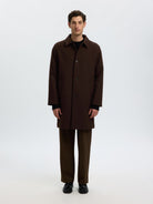 SLMRONNIE Manteau car coat en laine — Delicioso — vue 2
