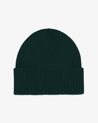 Colorful Standard Merino Wool Beanie Bonnet laine mérinos recyclée — Colorful Standard — Emerald Green — packshot 5 | Appart 17 Bruxelles