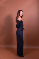 PLUME Pantalon large à pinces et ceinture à nouer — Rayures Tennis — vue 4