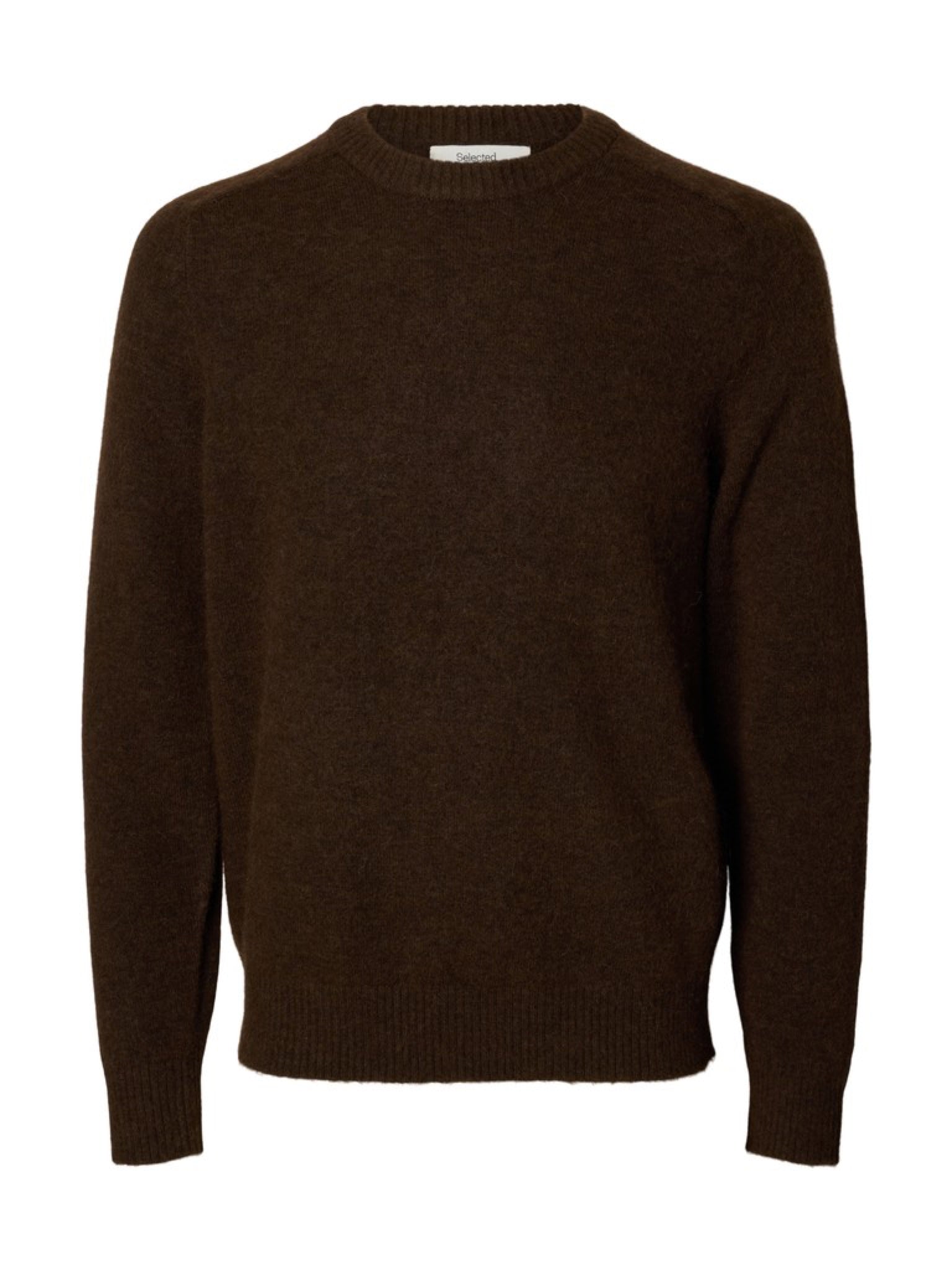 SLMRAI Pull col rond — Delicioso — Selected