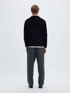 SLMTELLER Polo demi-zip en maille — Sky Captain — vue 4