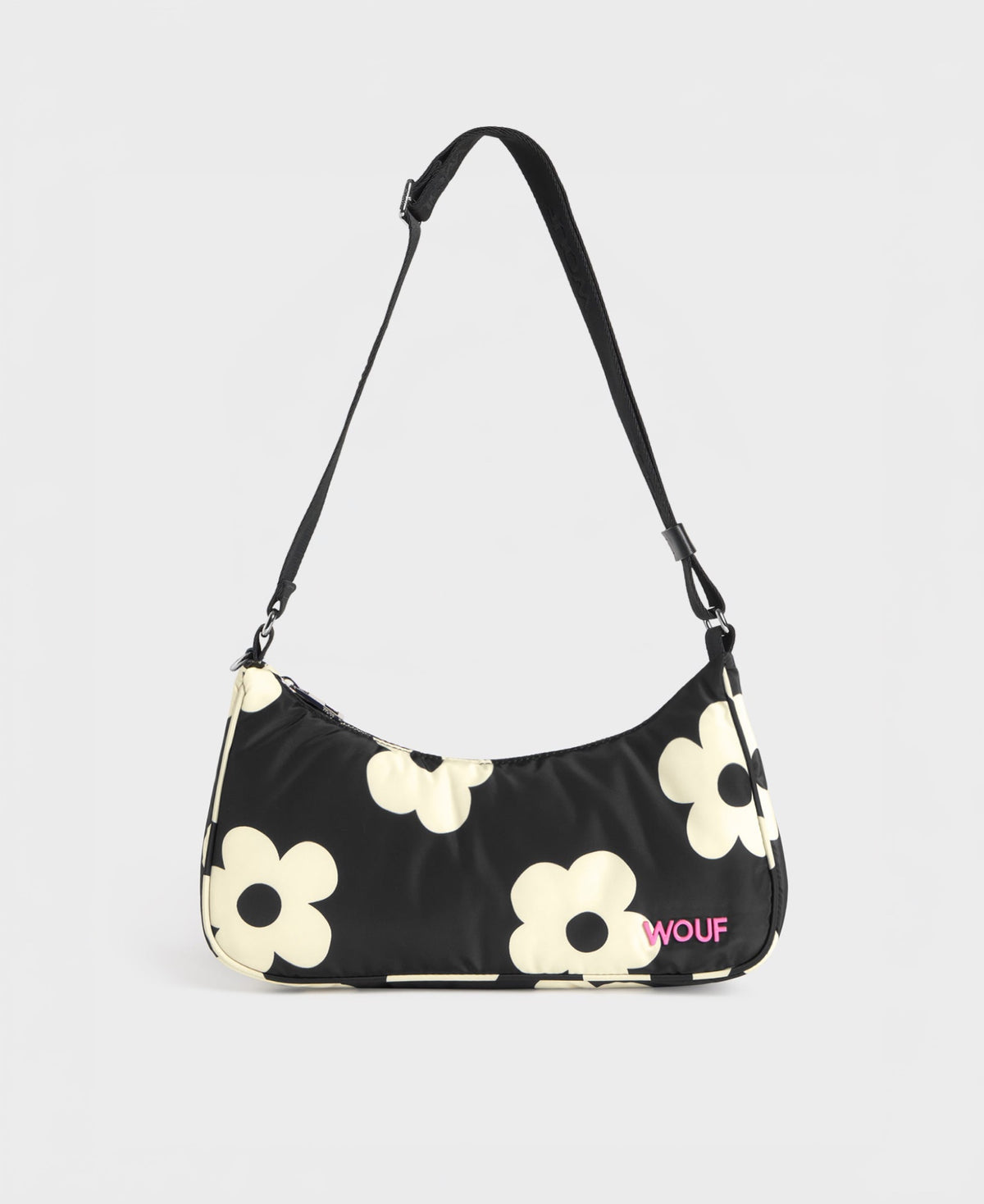 NIGHT DAISY Sac porté épaule en polyester recyclé — Wouf — Night Daisy — packshot 2 | Appart 17 Bruxelles