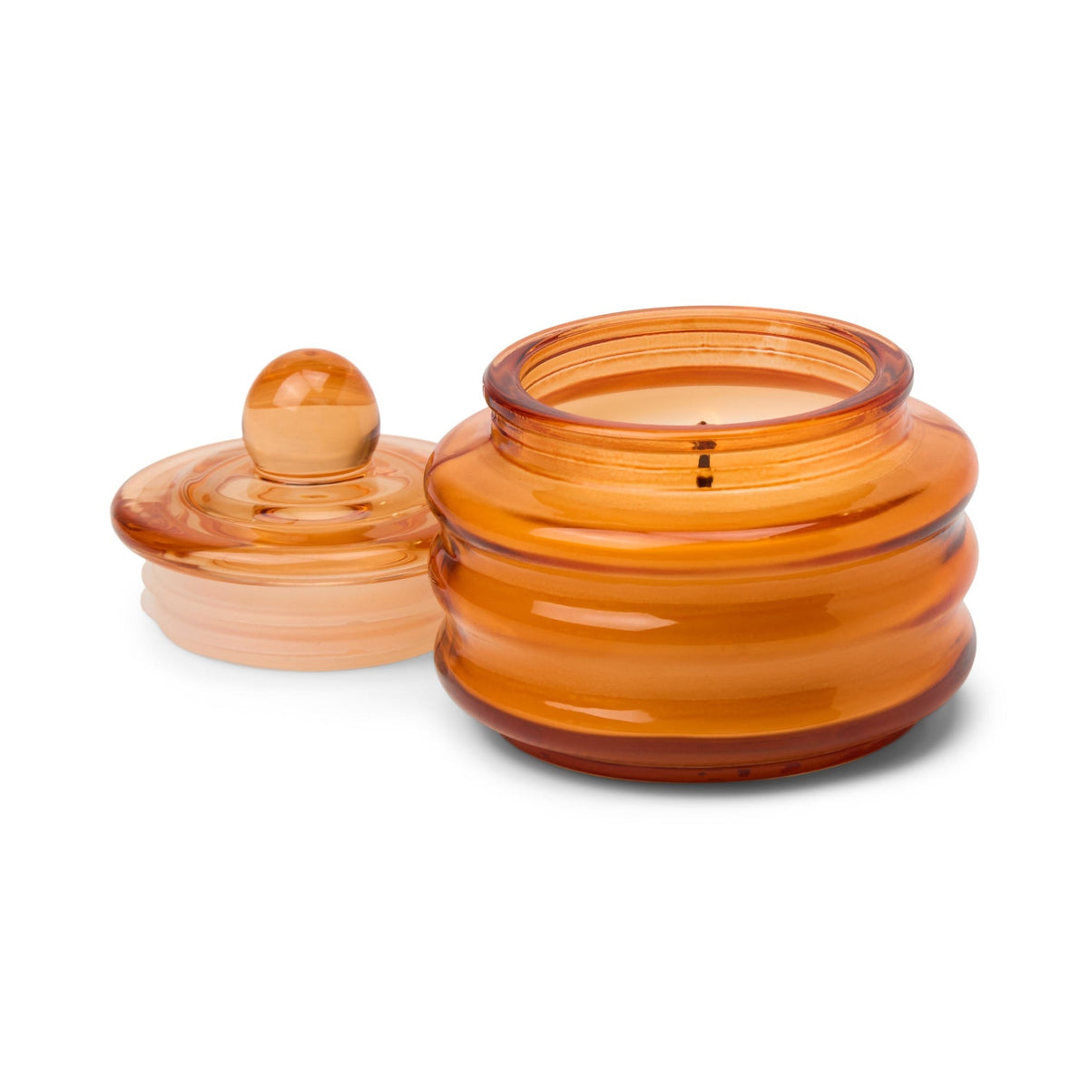 Paddywax Beam Bougie parfumée en verre orange ambré 85 g — Paddywax — Pumpkin Spice — packshot 2 | Appart 17 Bruxelles