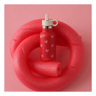 Gourde isotherme enfant 350 ml — Atelier Wagram — Rouge cœurs roses — autre vue 4 | Appart 17 Bruxelles