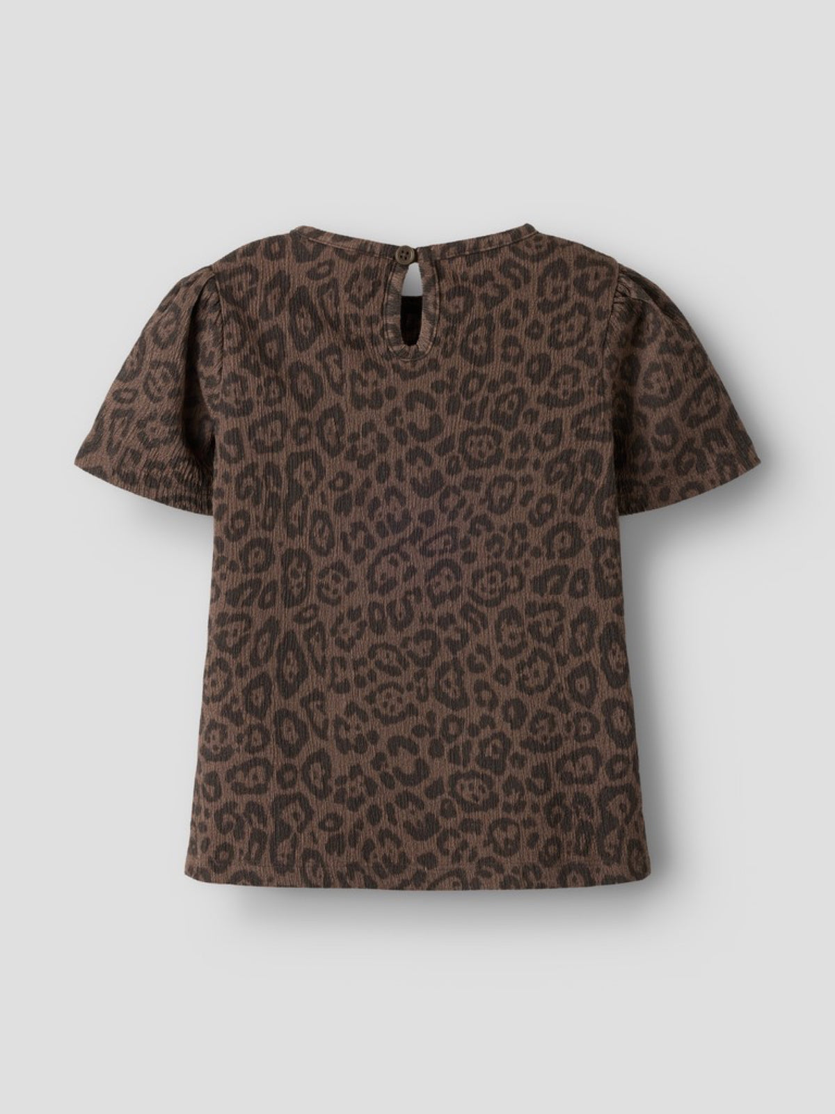 NMFLINNA T-shirt léopard fille — name it — Chocolate Brown — autre vue 3 | Appart 17 Bruxelles