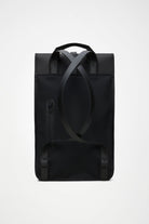 Backpack W3 — Rains — Black — packshot dos | Appart 17 Bruxelles