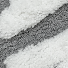 Tapis de bain « Get Naked » tufté main — Gris & blanc — vue 4, Gris & blanc | Appart 17