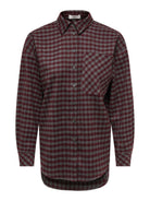 JDYPALIA Chemise longue à carreaux en sergé — JDY — Sassafras Checks — packshot | Appart 17 Bruxelles