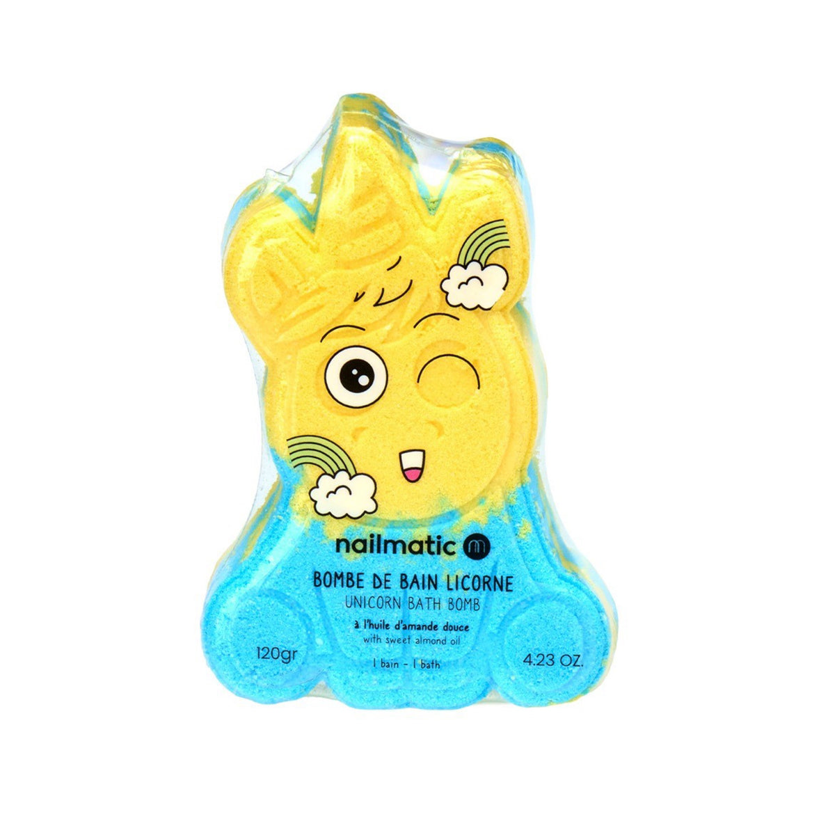 Bombe de bain Licorne 120 g — Nailmatic — Licorne — autre vue 3 | Appart 17 Bruxelles