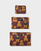 Grande pochette XL zippée en polyester recyclé — Wouf — Cozy — les formats de la collection 4 | Appart 17 Bruxelles