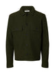 SLMNEALY Cardigan workwear en laine — Forest Night — Selected
