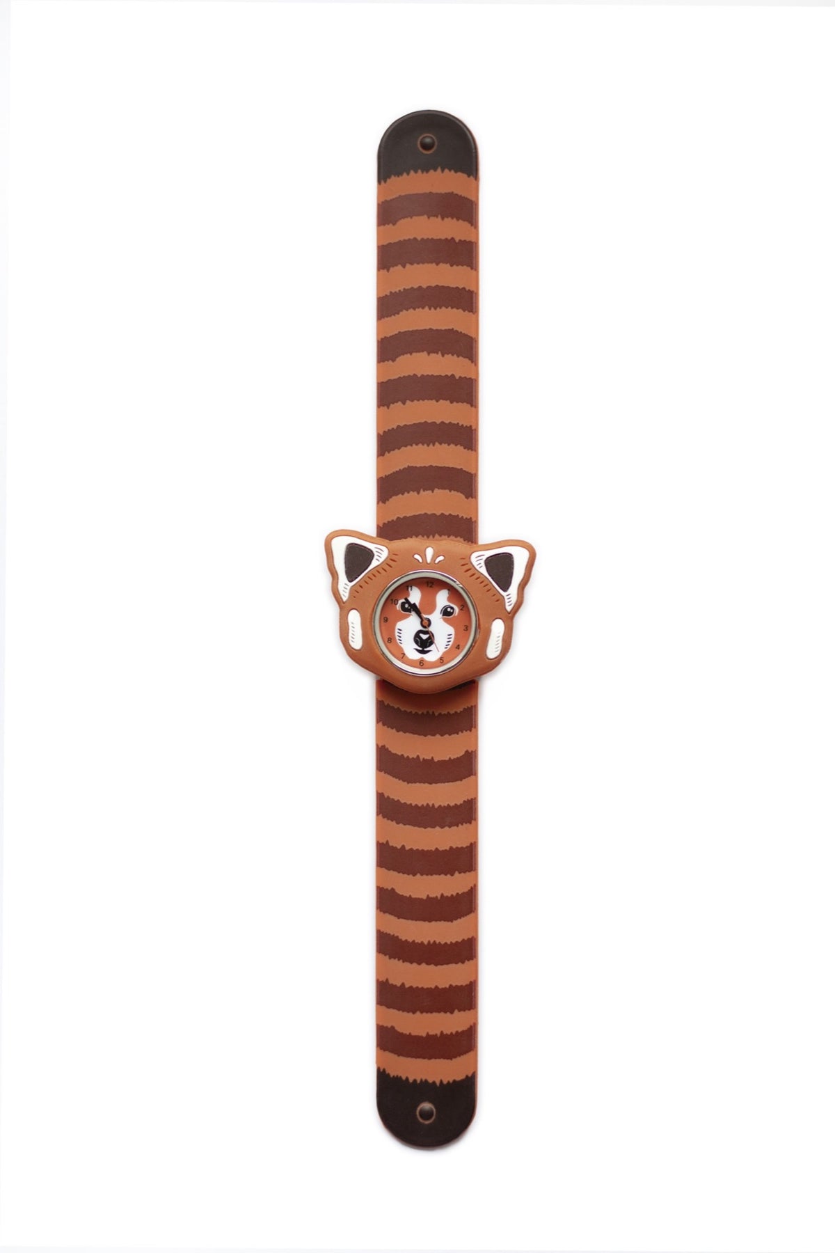 Montre slap enfant Time Pals — Mava Design — Panda roux — autre vue 3 | Appart 17 Bruxelles