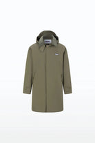 Flotte REUILLY Parka longue imperméable en coton — Flotte — Kaki — packshot 5 | Appart 17 Bruxelles