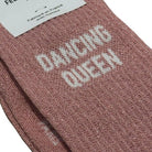 Chaussettes « Dancing Queen » pailletées — Félicie Aussi — Rose ballerine pailleté — vue 2 | Appart 17 Bruxelles