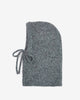 Samourai Cagoule en maille côtelée — Grace & Mila — Anthracite — packshot | Appart 17 Bruxelles