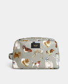 Grande trousse de toilette en polyester recyclé — Wouf — Puppy — packshot | Appart 17 Bruxelles
