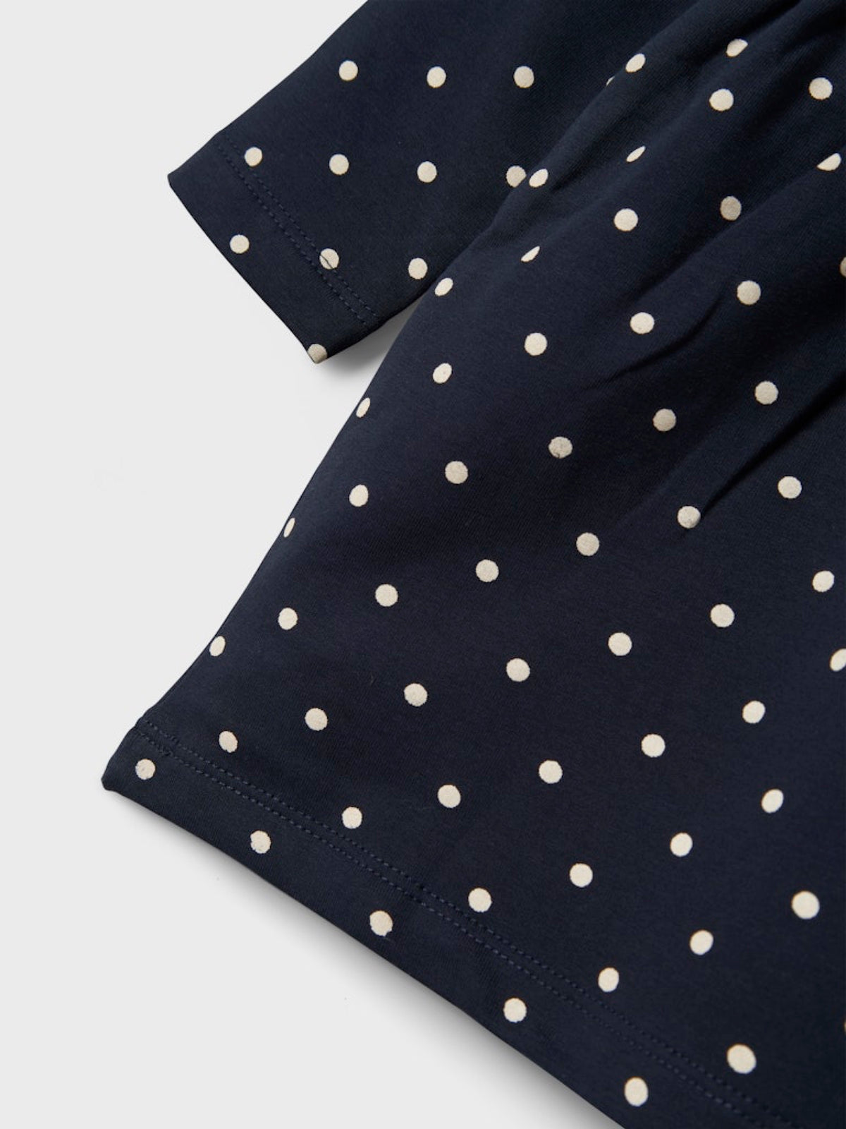 NMFDAVINA Robe sweat fille — name it — Dark Sapphire Dots — autre vue 4 | Appart 17 Bruxelles