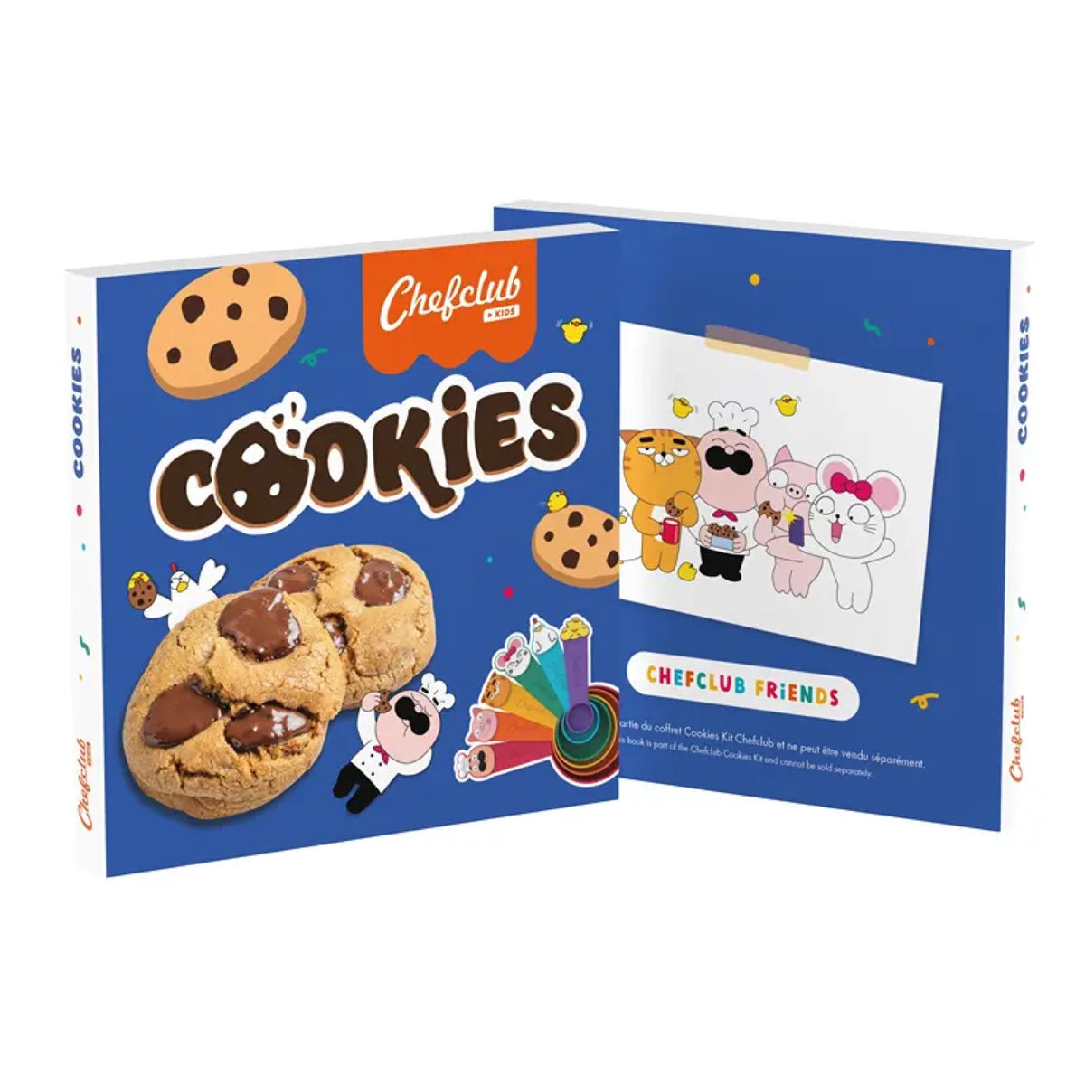 Mini coffret tasses à mesurer et recettes de cookies — Chefclub Kids — Cookies — autre vue 3 | Appart 17 Bruxelles