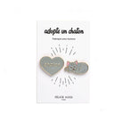Duo de pin's « Chaton » — Félicie Aussi — Gris — photo produit | Appart 17 Bruxelles