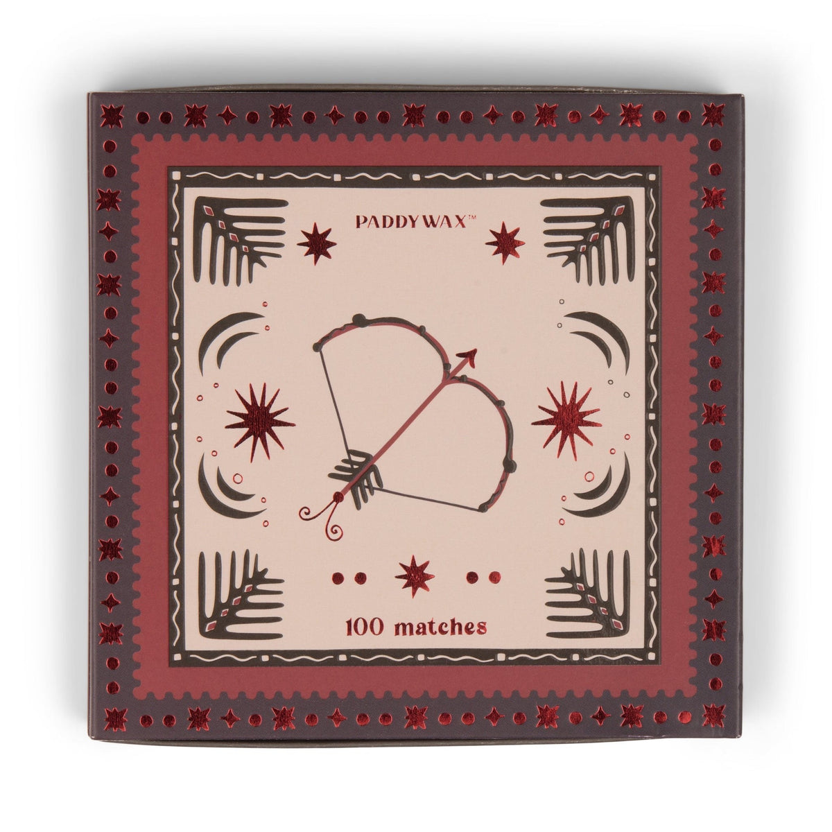 Paddywax Jumbo Boxed Matches Grande boîte de 100 allumettes — Paddywax — Bow & Arrow — packshot | Appart 17 Bruxelles