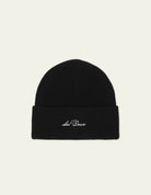 Signature Bonnet en laine — Noir — Les Deux