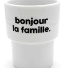 Gobelet « Bonjour la famille » — Félicie Aussi — Bonjour la famille — photo produit | Appart 17 Bruxelles