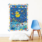 Poster créatif Poppik La mer — poster accroché dans une chambre | Appart 17 Bruxelles