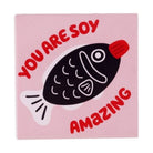 Sous-verre Tokyo Style en dolomie — ATELIER PISTACHE — You Are Soy Amazing — packshot | Appart 17 Bruxelles