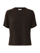 SLWNORI T-shirt boxy pailleté — Delicioso