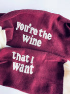 Chaussettes Join The Club - Club des amateurs de vin bordeaux - 37-41 — Appart 17 Bruxelles