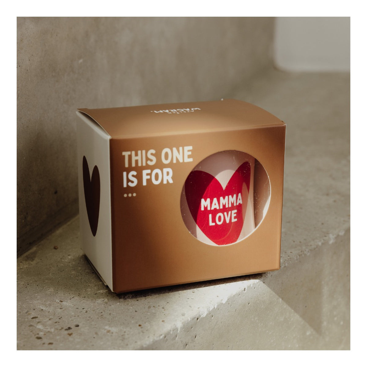 Mug céramique à message — Atelier Wagram — Mamma love — autre vue 4 | Appart 17 Bruxelles