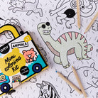 Mini Coloring Kit, poster 40 × 50 cm et 4 crayons — OMY — Animals — autre vue 3 | Appart 17 Bruxelles