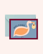 Carte de naissance Welcome Baby cigogne — Ma Petite Vie — Welcome Baby cigogne — packshot | Appart 17 Bruxelles