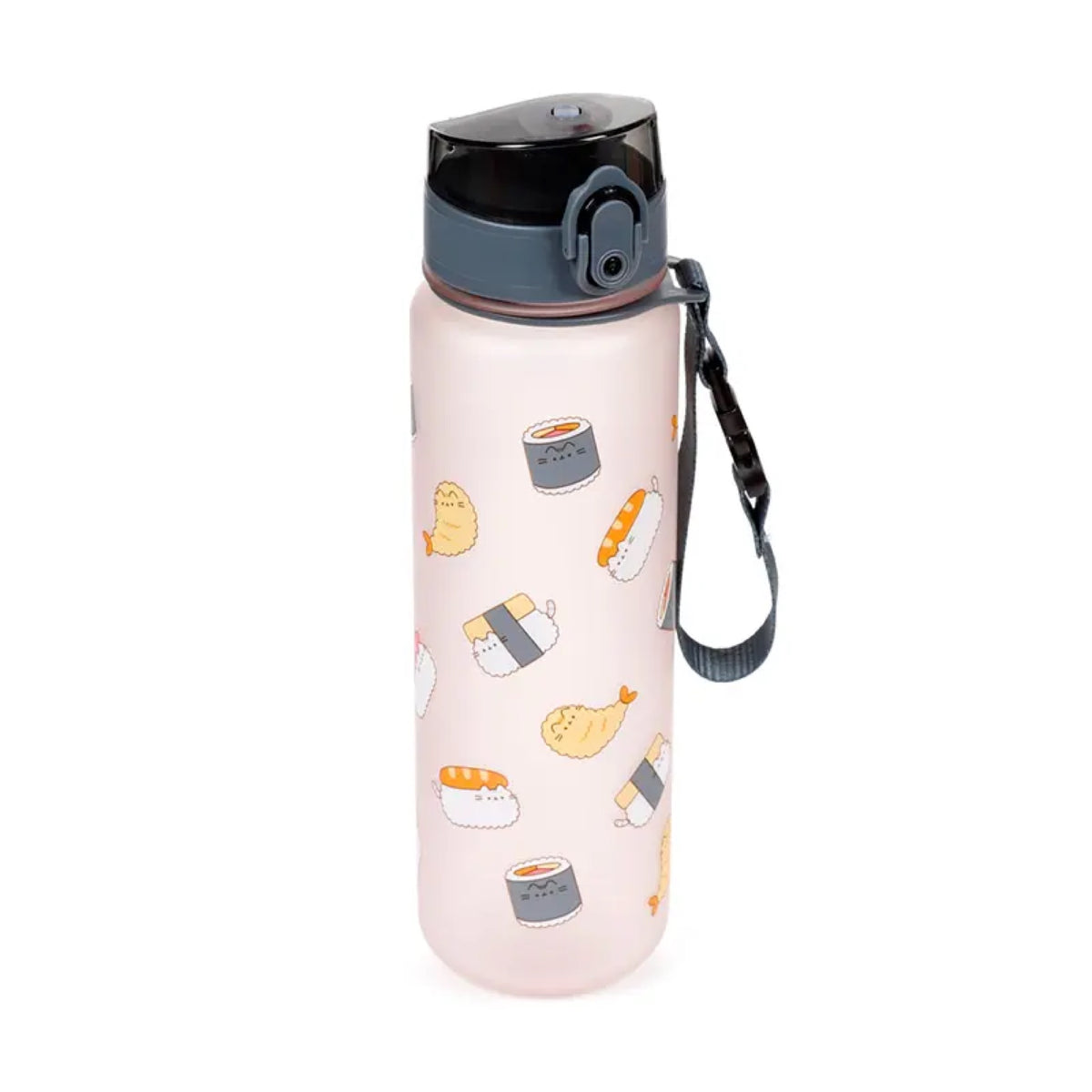 Gourde 600 ml à bouchon pop — Puckator — Pusheen Bento Club — packshot | Appart 17 Bruxelles