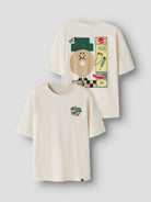 NKMKNASO T-shirt « You did it! » garçon — name it — Antique White — autre vue 3 | Appart 17 Bruxelles
