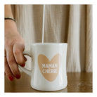 Mug céramique à message — Atelier Wagram — Maman chérie — autre vue 4 | Appart 17 Bruxelles